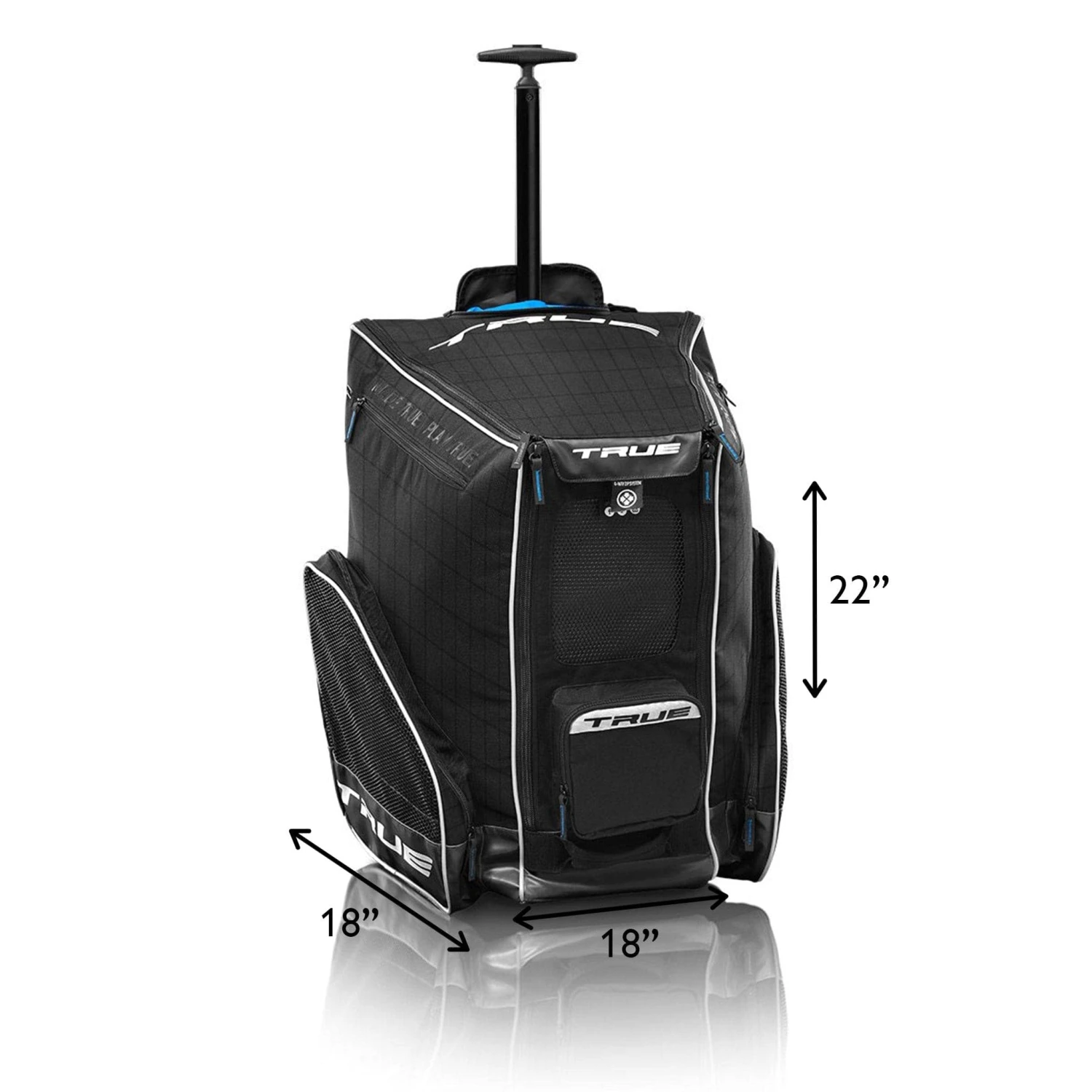 TRUE Elite Backpack Senior Wheel Hockey Bag 2 TRUE Elite Backpack Senior Wheel Hockey Bag - Image 2