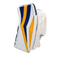 TRUE Catalyst PX3 Senior Goalie Blocker - Domestic 13 TRUE Catalyst PX3 Senior Goalie Blocker - Domestic -TrueForce Hockey Sales true blockers true catalyst px3 senior goalie blocker domestic white royal yellow regular 30010280116290