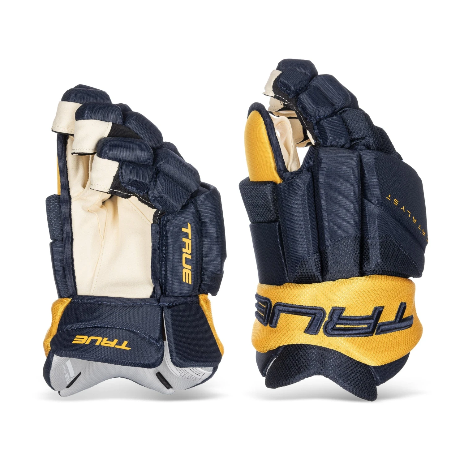 TRUE Catalyst Pro Stock Senior Hockey Glove - Buffalo 1 TRUE Catalyst Pro Stock Senior Hockey Glove - Buffalo