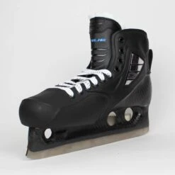 TRUE Senior One Piece Goalie Skates - Pro Stock - White Felt Tongue - Size 12 -TrueForce Hockey Sales true goalie skates true senior one piece goalie skates pro stock white felt tongue size 12 12 15186398412866