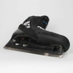 TRUE Senior One Piece Goalie Skates - Pro Stock - White Felt Tongue - Size 12 -TrueForce Hockey Sales true goalie skates true senior one piece goalie skates pro stock white felt tongue size 12 12 15186398445634