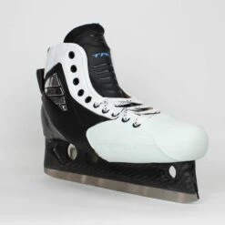 TRUE Senior One Piece Goalie Skates - Pro Stock - White Side/Toe - Size 11 -TrueForce Hockey Sales true goalie skates true senior one piece goalie skates pro stock white side toe size 11 11 15186419777602