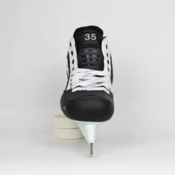 TRUE Senior Two Piece Goalie Skates - Pro Stock - White Side - "35" - Size 10 -TrueForce Hockey Sales true goalie skates true senior two piece goalie skates pro stock white side 35 size 10 10 15186423218242