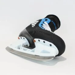 TRUE Player Junior Hockey Skates - Pro Stock - VH Holder - Blue Side - Size 4 -TrueForce Hockey Sales true hockey skates true player junior hockey skates pro stock vh holder blue side size 4 4 r standard 15186620284994