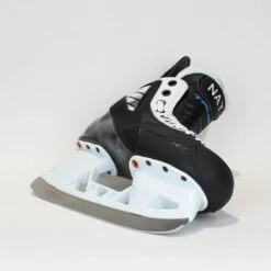 TRUE Player Junior Hockey Skates - Pro Stock - VH Holder - White Side - "NAT" - Size 5 -TrueForce Hockey Sales true hockey skates true player junior hockey skates pro stock vh holder white side nat size 5 5 r standard 15186595774530