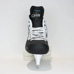 TRUE Player Senior Hockey Skates - Pro Stock - Shift Holder - White Side - "CHW" - Size 7 -TrueForce Hockey Sales true hockey skates true player senior hockey skates pro stock shift holder white side chw size 7 7 r standard 15187116425282