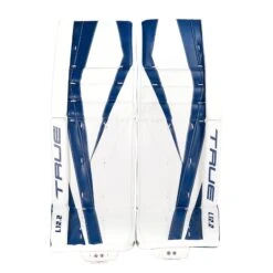 TRUE L12.2 Senior Goalie Leg Pads - Stock 21 TRUE L12.2 Senior Goalie Leg Pads - Stock -TrueForce Hockey Sales true leg pads true l12 2 senior goalie leg pads stock white navy 34 2 29366784786498